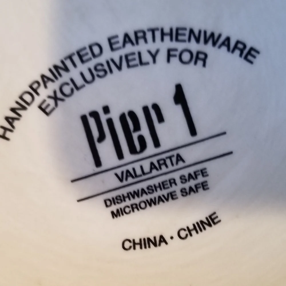 Pier 1 One Vallarta Platter Decor Serving Plate